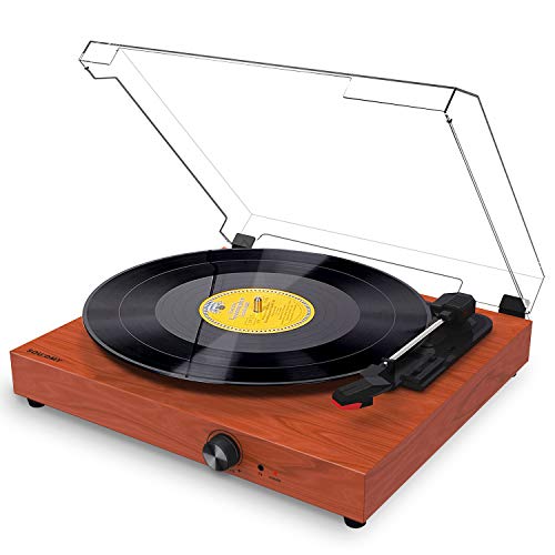 Souidmy Giradischi Bluetooth per Dischi in Vinile, con...