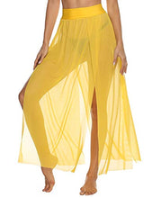 Carica l'immagine nel visualizzatore di Gallery, iClosam Pareo Mare Donna Mini Elegante Chiffon Cover Up Wrap Sarong...