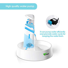 Carica l&#39;immagine nel visualizzatore di Gallery, amzdeal Fontana Per Cani e Gatti Automatica, 2.4L Fontanella Silenziosa per... - Ilgrandebazar