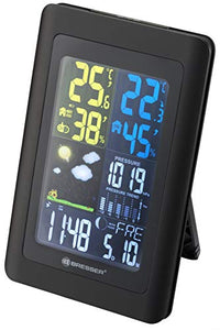 BRESSER Meteo NBF Colour DCF Stazione Radiocontrollata con Sensore... - Ilgrandebazar