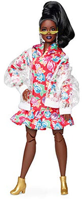 Barbie BMR1959 Bambola Afroamericana Snodata con Vestito Floreale, GHT94 - Ilgrandebazar