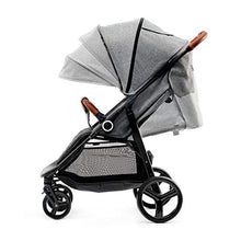 Carica l&#39;immagine nel visualizzatore di Gallery, Kinderkraft Passeggino Leggero GRANDE, Elegante, Ampia Cappottina, Grigio