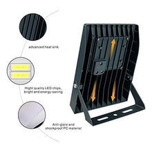 Carica l&#39;immagine nel visualizzatore di Gallery, Faretto di Sicurezza Professionale da Esterno 50W contro Sovratensioni 4KV,...