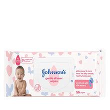 Carica l&#39;immagine nel visualizzatore di Gallery, Johnson&#39;s Baby, 18 confezioni da 56 pezzi, 1008 salviette - Ilgrandebazar