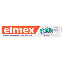 Carica l'immagine nel visualizzatore di Gallery, elmex Dentifricio Junior 6-12 Anni, Protegge Efficacemente i Denti dalla...