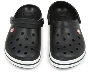 Crocs Crocband Clogs, Ciabatte Unisex – Adulto 45/46 EU, Nero Black