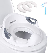 Carica l'immagine nel visualizzatore di Gallery, Hiveseen Riduttore WC per Bambini,Bambino Allenatore Vasino Riso bianco
