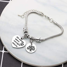 Carica l&#39;immagine nel visualizzatore di Gallery, Angelra Bracciale da Donna con Ciondolo In Acciaio,&quot;Chi Semina Amore... - Ilgrandebazar