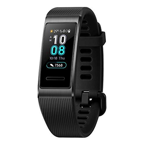 Huawei Band 3 Pro Resistenza all’acqua 5 ATM e GPS Nero (Obsidian Black)