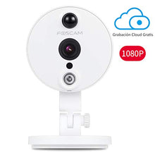 Carica l&#39;immagine nel visualizzatore di Gallery, Foscam C2, telecamera IP 1080P WiFi, sorveglianza per interni, sensore...