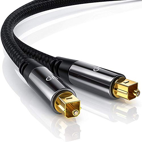 2m Cavo ottico Platinum toslink HQ Premium digitale - DTS Dolby...
