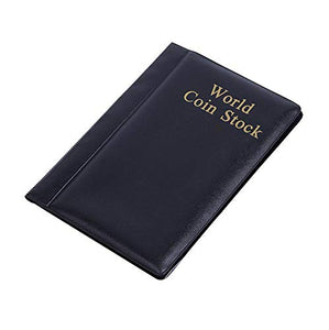 1Pcs Black 10 Pages 120 Pockets Coin Collection Album Commemorative Coins... - Ilgrandebazar