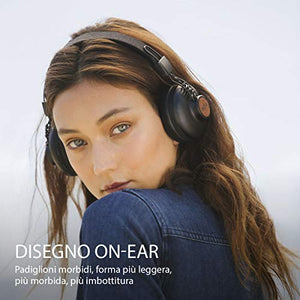 House of Marley Positive Vibration 2, Cuffie Bluetooth Wireless con Nero - Ilgrandebazar