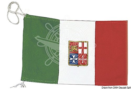 OSCULATI Bandiera Italia Marina Mercantile 20 x 30 cm