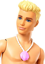 Carica l&#39;immagine nel visualizzatore di Gallery, Barbie Ken Tritone dei Mari, Bambola Bionda con Coda, Giocattolo per Bambini...