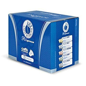100 Cialde Capsule Caffe' Borbone Compatibili Nespresso Respresso Miscela Oro - Ilgrandebazar
