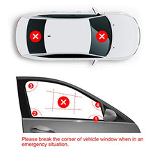 Carica l'immagine nel visualizzatore di Gallery, ELZO Martello di Emergenza Auto per Rompere Finestra e Tagliare Le...