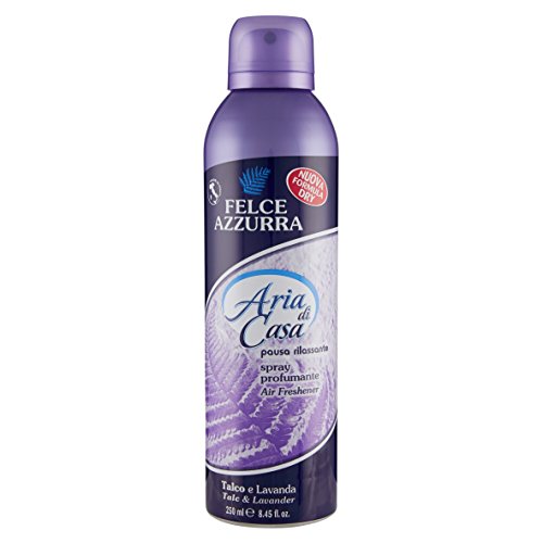 Felce Azzurra Deodorante Ambiente Spray Talco & Lavanda - Pacco da 1 x 250... - Ilgrandebazar