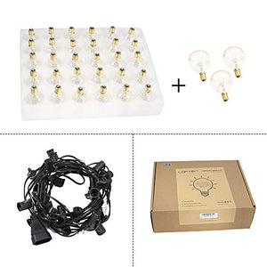 Catena Luminosa Esterno LOFTer Stringa Luci da Giardino con 30 30 Lampadine