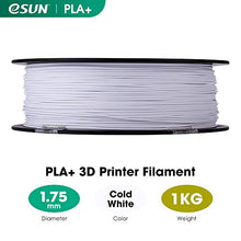 Carica l&#39;immagine nel visualizzatore di Gallery, eSUN Filamento PLA Plus per Stampante 3D, PLA+, A-Bianco Freddo