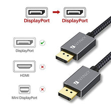 Carica l'immagine nel visualizzatore di Gallery, IVANKY Cavo DisplayPort 4K 3m, Display Port Alta 2 pezzi, Grigio