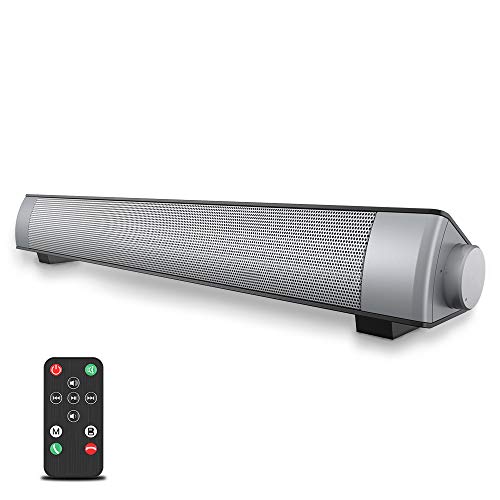 VersionTECH. Soundbar 2.0 Canali, Altoparlante Hi-Fi Suono Surround 3D,...