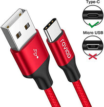 Carica l'immagine nel visualizzatore di Gallery, RAVIAD Cavo USB C [4Pezzi, 0.3m 1m 2m 3m] Type-C Carica Rapida Rosso - Ilgrandebazar