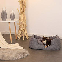 Carica l&#39;immagine nel visualizzatore di Gallery, Dibea Cuccia letto per cani 60 x 50 cm (L x L, dimensioni esterne), Grigio - Ilgrandebazar