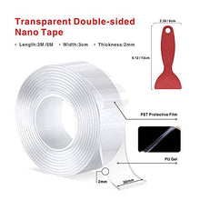 Carica l'immagine nel visualizzatore di Gallery, Biadesivo Extra Forte Nano Nastro，Baytion Tape Magico Multifunzione 5M