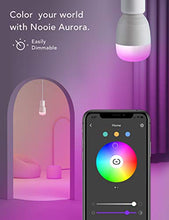 Carica l&#39;immagine nel visualizzatore di Gallery, Nooie Lampadine LED Wifi Intelligenti E27 800 lumen Multicolore 10W UL...