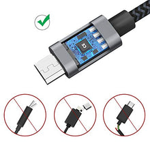 Carica l'immagine nel visualizzatore di Gallery, RAMPOW Cavo Micro USB [ 2M/6,6 FT ] Trasferimento Dati e Ricarica 2M, Grigio