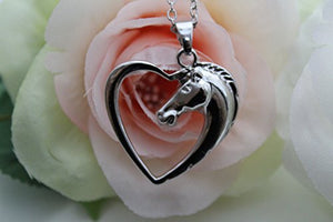 Gioiello collana ciondolo cavallo/pony/amore amité/regalo originale donna... - Ilgrandebazar