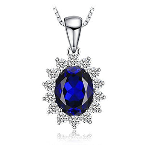 JewelryPalace Donna Gioiello Principessa Diana William Kate Middleton Blu - Ilgrandebazar