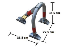 Carica l&#39;immagine nel visualizzatore di Gallery, SNS SAFETY LTD Barriera di Parcheggio Pieghevole Antifurto, 28x35cm - Ilgrandebazar