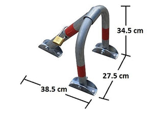 SNS SAFETY LTD Barriera di Parcheggio Pieghevole Antifurto, 28x35cm - Ilgrandebazar