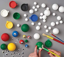 Carica l&#39;immagine nel visualizzatore di Gallery, Docrafts - Palline di polistirolo, Misure assortite, Confezione da 40 Pezzi - Ilgrandebazar