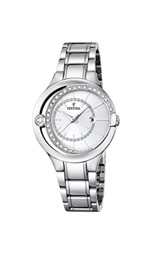 Festina Orologio Analogico Quarzo da Donna con Cinturino in Acciaio Inox... - Ilgrandebazar