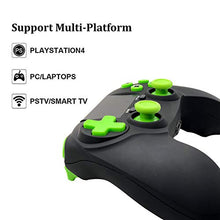 Carica l&#39;immagine nel visualizzatore di Gallery, Controller PS4 wireless di alta qualità con DoubleShock 4 e batteria Nero