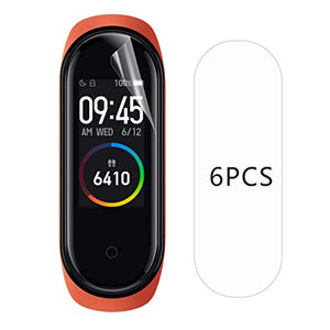 iTieTie 6 Pacchi Protezione Mi Band 4, Morbido TPU, Ultra Chiaro,...