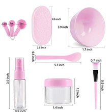 Carica l&#39;immagine nel visualizzatore di Gallery, GCOA DIY maschere per il viso, kit di strumenti la miscelazione del viso...