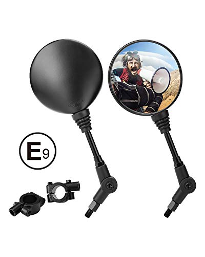 Moto Specchietto Retrovisore Omologati Universali Specchi Specchio...