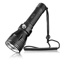 Carica l'immagine nel visualizzatore di Gallery, Kriogor Torcia Subacquea Impermeabile Super Luminoso XM-L2 LED A-1200 Lumen