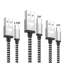 Carica l'immagine nel visualizzatore di Gallery, Cavo USB C [3 Pezzi /1M+1.5M+2M] Tipo C Nylon Intrecciata Rapida... - Ilgrandebazar