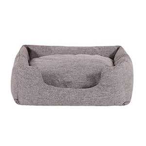 Dibea Cuccia letto per cani 60 x 50 cm (L x L, dimensioni esterne), Grigio - Ilgrandebazar