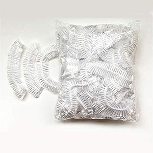 N NEWKOIN Cuffie Monouso per Doccia, 120 Pezzi di Plastica Trasparente... - Ilgrandebazar