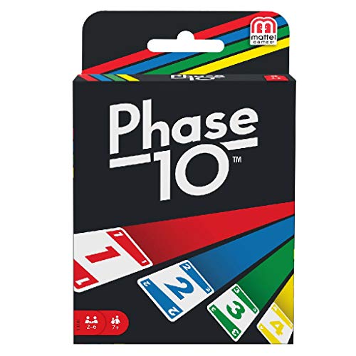 Mattel Games Phase 10, Gioco di Carte, FFY05