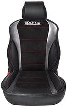 Carica l&#39;immagine nel visualizzatore di Gallery, Sparco SPC0907GR Schienale Ergonomico, Grigio - Ilgrandebazar
