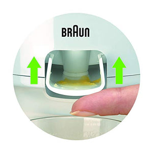Braun CJ 3050 Spremiagrumi, 60 W, 0.35 Litri, 0 Decibel, plastica, Bianco - Ilgrandebazar