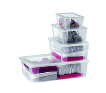 Carica l&#39;immagine nel visualizzatore di Gallery, Stefanplast Visualbox, Scatola Multiuso XXL, 30 L, Trasparente