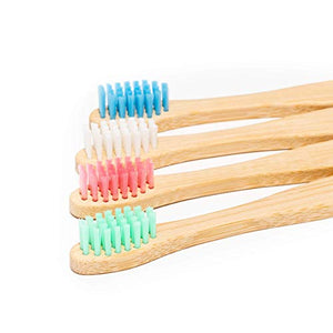 Wild & Stone | Spazzolino da denti per bambino in bambù organico | Quattro... - Ilgrandebazar